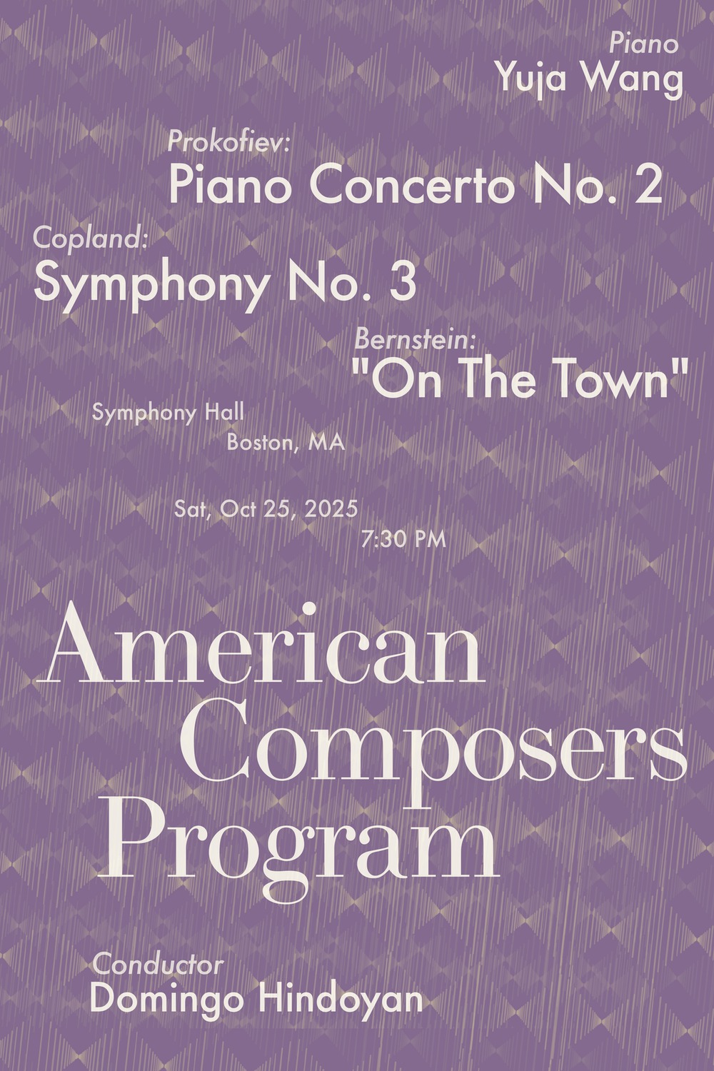 American Composers Program — diamonds