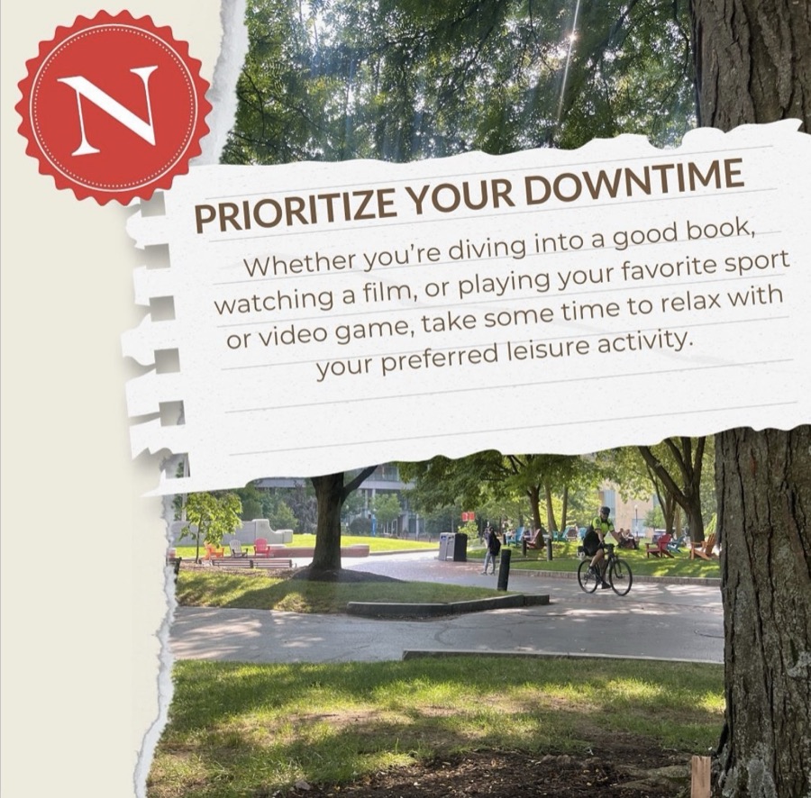 Slide reading Prioritize Your Downtime