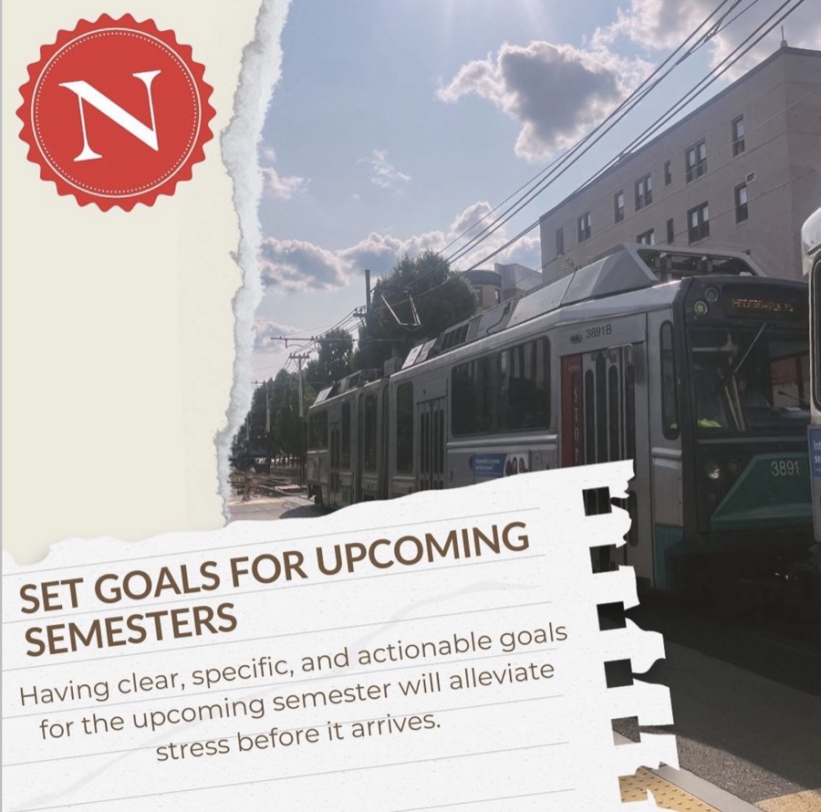 Slide reading Set Goals for Upcoming Semesters